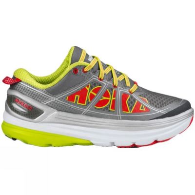 Zapatillas Running Hoka One One Constant 2 Mujer - Gris / Verde - Chile SQF578402